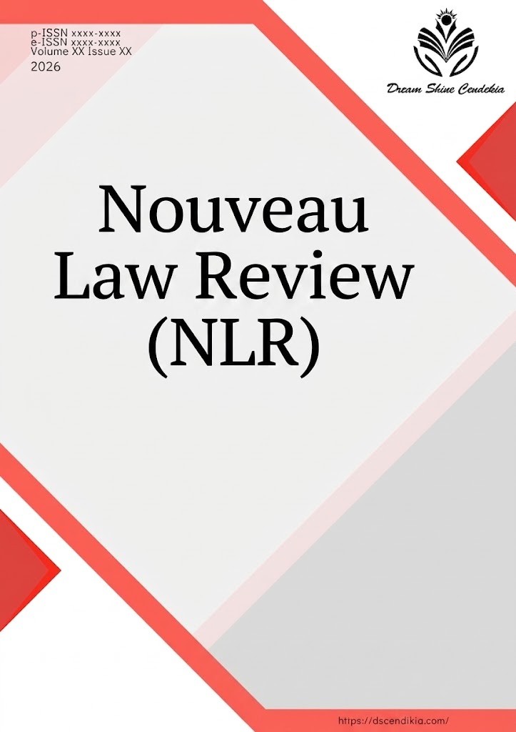 					View Vol. 1 No. 1 (2026): Nouveau Law Review (NLR)
				
